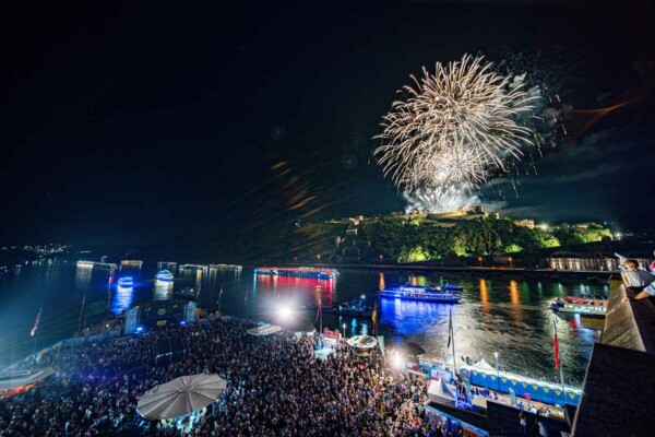 Feuerwerk Rhein in Flammen® Koblenz 2024 © Koblenz-Touristik GmbH, Janko-Media