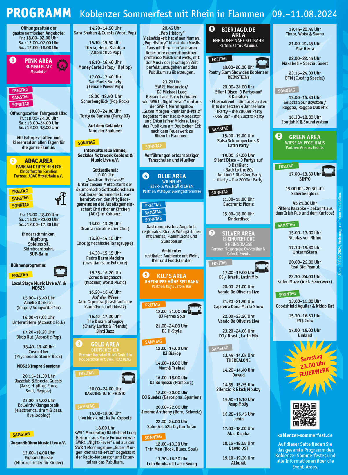 Sommerfestprogramm 2024 © 